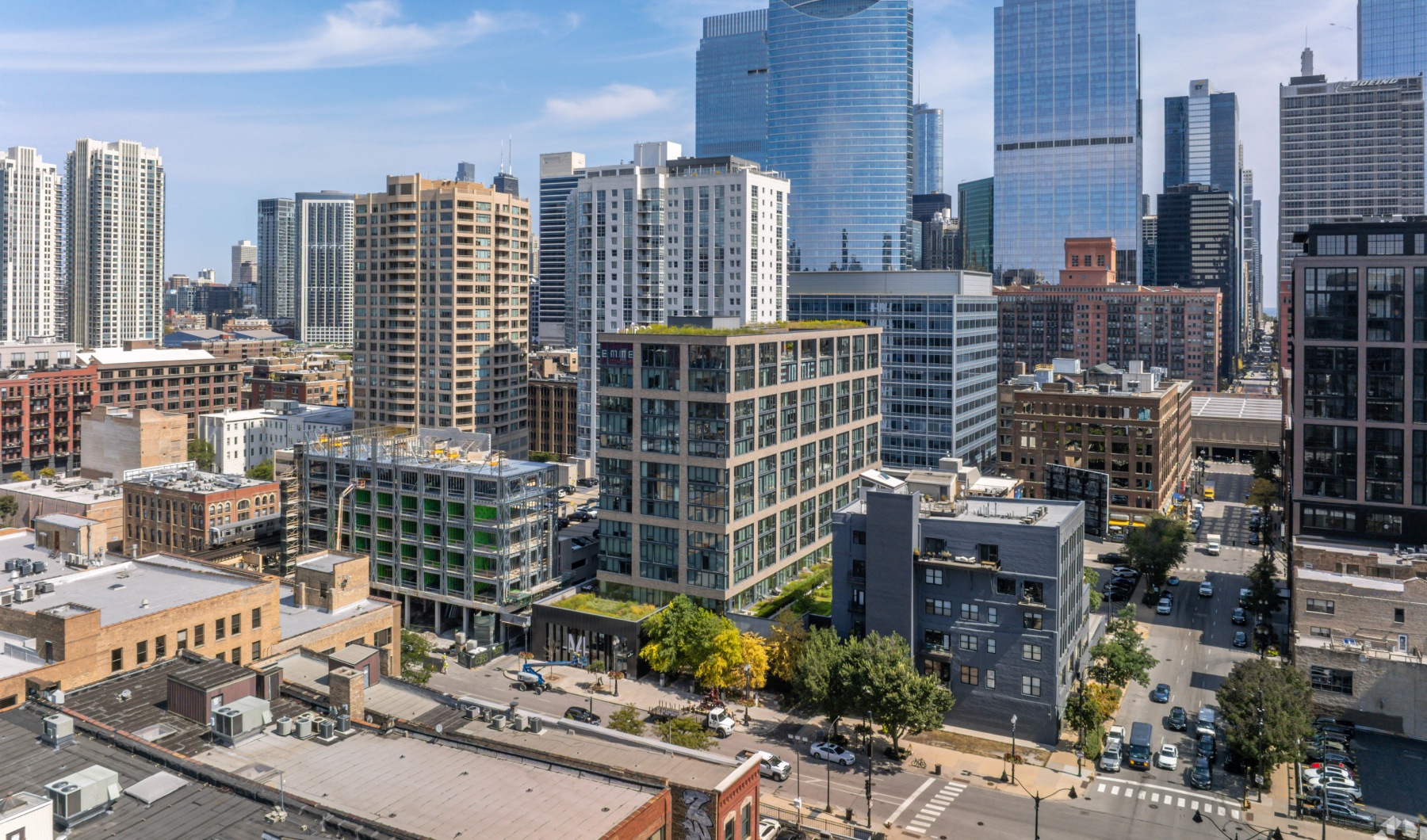 building exterior aerial building exterior aerial