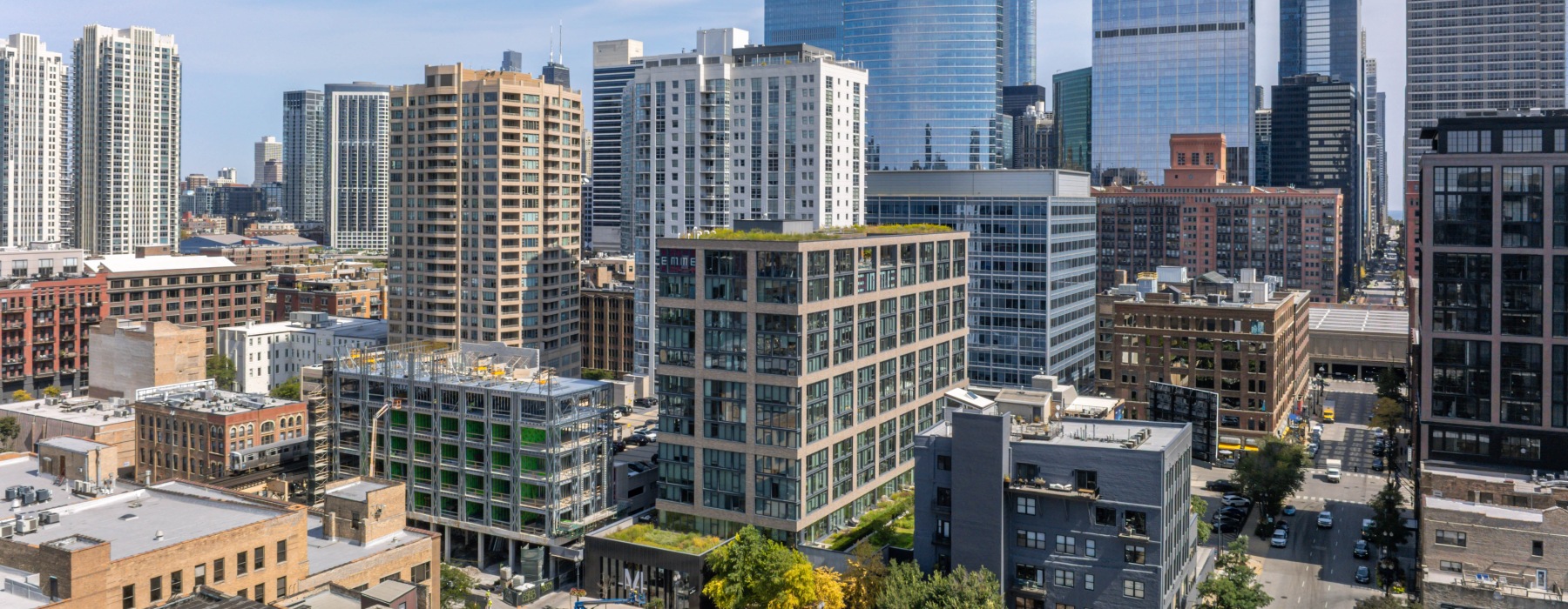 building exterior aerial