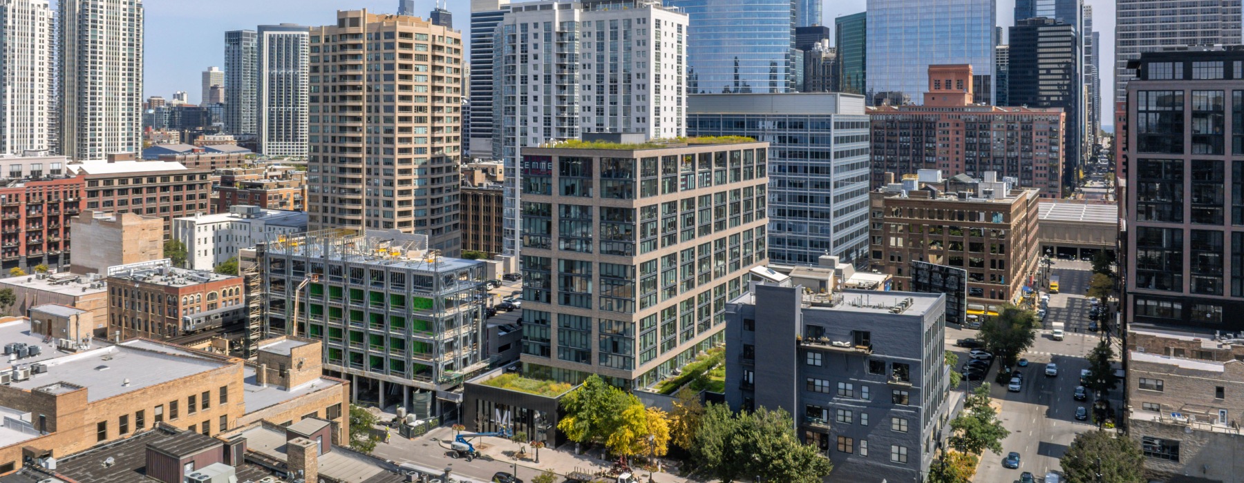 building exterior aerial