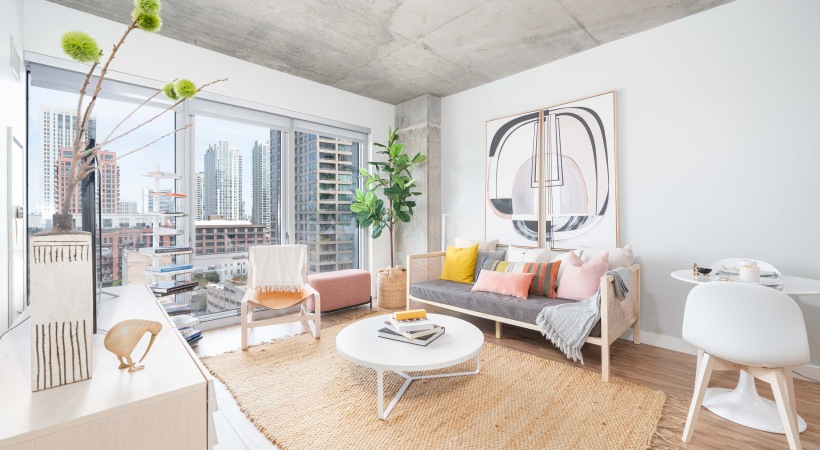 Model 1 Bedroom - Living Model 1 Bedroom - Living