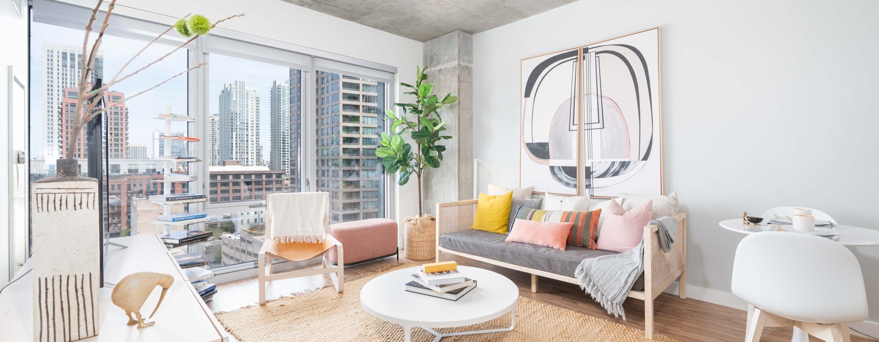 Model living room